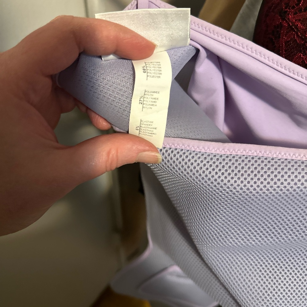 NWOT La Perla Tankini Lavender - Picture 2 of 8
